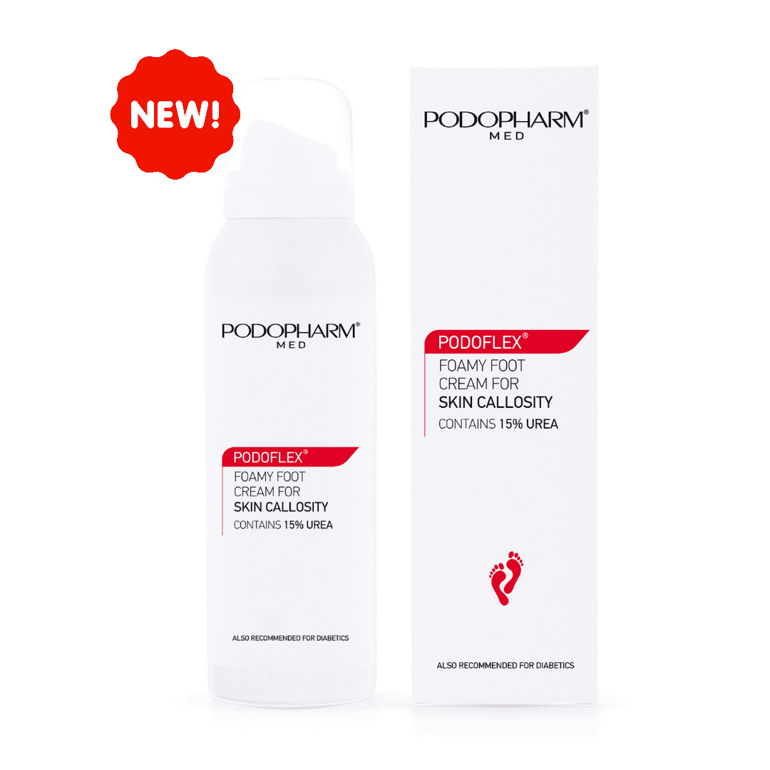 PODOFLEX® Voetcreme tegen eelt 125 ml.